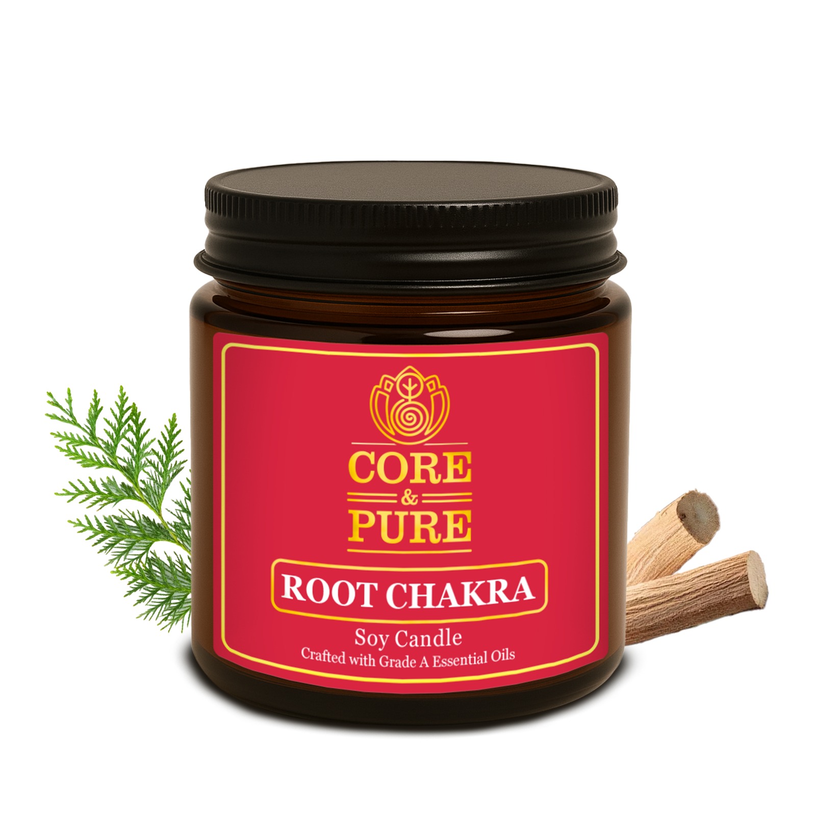 Root Chakra Soy Candle
